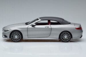 Mercedes S-Class A217 Cabriolet Grigio Norev 1:18 B66960355 Pressofusione — immagine 4 di 8