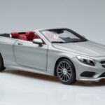 Mercedes S-Class A217 Cabriolet Grigio Norev 1:18 B66960355 Pressofusione - image 6 of 8