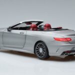 Mercedes S-Class A217 Cabriolet Grigio Norev 1:18 B66960355 Pressofusione - image 7 of 8