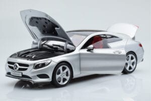 Mercedes S-Class W222 Iridium Argento Norev 1:18 B66961242 Pressofusione — immagine 2 di 8