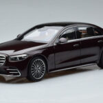Mercedes S-Class W223 AMG Line Rosso Norev 1:18