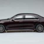 Mercedes S-Class W223 AMG Line Rosso Norev 1:18 - image 5 of 8