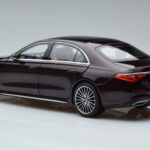 Mercedes S-Class W223 AMG Line Rosso Norev 1:18 - image 7 of 8