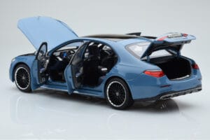 Mercedes S-Class W223 Vintage Blu Norev 1:18 B66960828 Pressofusione — immagine 4 di 7