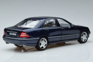 Mercedes S55 AMG W220 Blu Norev 1:18 183817 Pressofusione — immagine 3 di 7