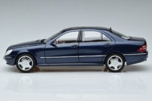 Mercedes S55 AMG W220 Blu Norev 1:18 183817 Pressofusione — immagine 4 di 7