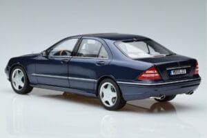 Mercedes S55 AMG W220 Blu Norev 1:18 183817 Pressofusione — immagine 6 di 7