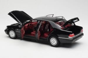Mercedes S600 W140 Nero Norev 1:18 183722 Pressofusione — immagine 5 di 8