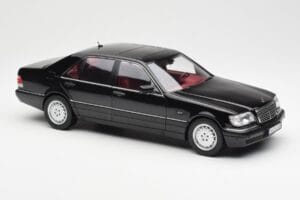 Mercedes S600 W140 Nero Norev 1:18 183722 Pressofusione — immagine 6 di 8