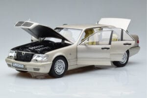 Mercedes S600 W140 Argento Norev 1:18 183723 Pressofusione — immagine 2 di 7