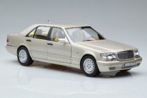 Mercedes S600 W140 Argento Norev 1:18 183723 Pressofusione — immagine 5 di 7