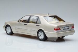 Mercedes S600 W140 Argento Norev 1:18 183723 Pressofusione — immagine 6 di 7