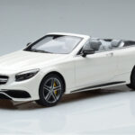 Mercedes AMG S63 A217 Cabriolet Diamond Bianco GT Spirit 1:18