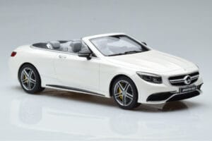 Mercedes AMG S63 A217 Cabriolet Diamond Bianco GT Spirit 1:18 B66965712 Resina — immagine 4 di 6
