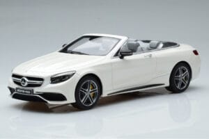 Mercedes AMG S63 A217 Cabriolet Diamond Bianco GT Spirit 1:18 B66965712
