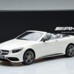 Mercedes AMG S63 A217 Cabriolet Diamond Bianco GT Spirit 1:18 - image 6 of 6