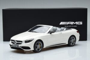Mercedes AMG S63 A217 Cabriolet Diamond Bianco GT Spirit 1:18 B66965712 Resina — immagine 6 di 6