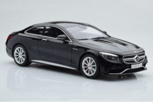 Mercedes AMG S63 C217 Coupe Nero GT Spirit 1:18 ZM041 Resina — immagine 4 di 6