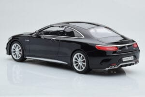 Mercedes AMG S63 C217 Coupe Nero GT Spirit 1:18 ZM041 Resina — immagine 5 di 6