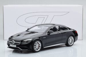 Mercedes AMG S63 C217 Coupe Nero GT Spirit 1:18 ZM041 Resina — immagine 6 di 6