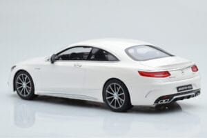 Mercedes AMG S63 C217 Coupe Bianco GT Spirit 1:18 B66960372 Resina — immagine 5 di 6