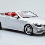Mercedes AMG S65 A217 Cabriolet Argento GT Spirit 1:18 - image 4 of 6