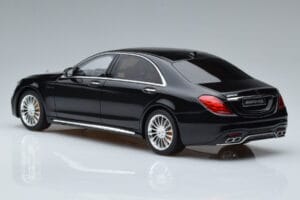 Mercedes AMG S65 W222 Nero GT Spirit 1:18 GT228 Resina — immagine 5 di 6