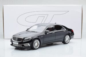Mercedes AMG S65 W222 Nero GT Spirit 1:18 ZM043 Resina — immagine 6 di 6