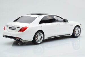 Mercedes AMG S65 W222 Bianco GT Spirit 1:18 B66960371 Resina — immagine 2 di 8
