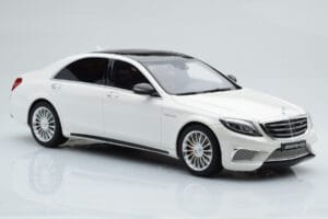 Mercedes AMG S65 W222 Bianco GT Spirit 1:18 B66960371 Resina — immagine 4 di 8