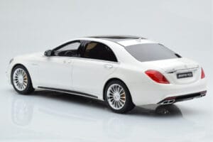 Mercedes AMG S65 W222 Bianco GT Spirit 1:18 B66960371 Resina — immagine 5 di 8