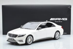 Mercedes AMG S65 W222 Bianco GT Spirit 1:18 B66960371 Resina — immagine 8 di 8