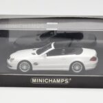 Mercedes SL 55 AMG R230 Bianco Minichamps 1:43 - image 4 of 4