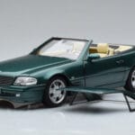 Mercedes SL500 R129 Verde Metallizzato Norev 1:18 183753 Pressofusione - image 3 of 8