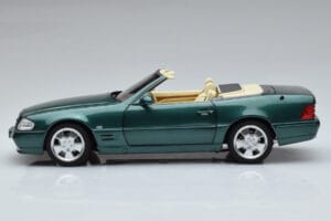 Mercedes SL500 R129 Verde Metallizzato Norev 1:18 183753 Pressofusione — immagine 5 di 8