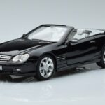 Mercedes SL500 R230 Nero Norev 1:18 183840 Pressofusione