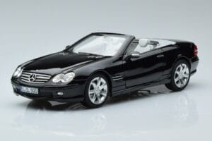 Mercedes SL500 R230 Nero Norev 1:18 183840 Pressofusione
