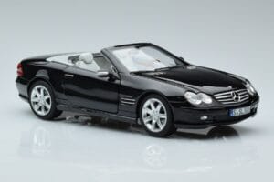 Mercedes SL500 R230 Nero Norev 1:18 183840 Pressofusione — immagine 5 di 8