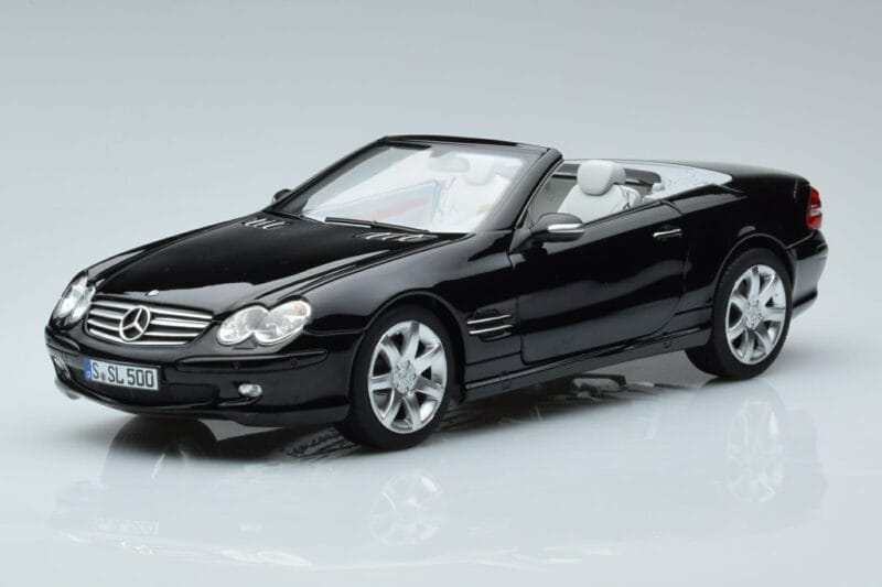 Mercedes SL500 R230 Nero Norev 1:18 183840 Pressofusione