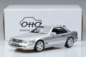 Mercedes SL 73 AMG R129 Brilliant Argento Otto 1:18 OT240 Resina — immagine 6 di 6
