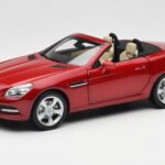 Mercedes SLK R172 Designo Zircon Rosso Minichamps 1:18 B66960513