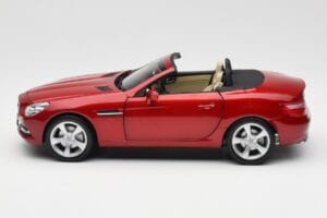 Mercedes SLK R172 Designo Zircon Rosso Minichamps 1:18 B66960513 Pressofusione — immagine 4 di 8