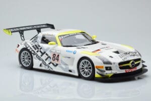 Mercedes SLS AMG GT3 HTP Motorsport Persson #84 B. Schneider / M. Buhk / M. Gotz Winners 24 Hours of Spa-Francorchamps 2013 M — immagine 4 di 6
