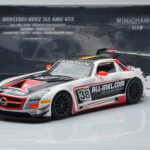 Mercedes SLS AMG GT3 Munnich Motorsport #38 M. Basseng / M. Winkelhock Champions FIA GT1 World Championship 2012 Minichamps 1 - image 6 of 6