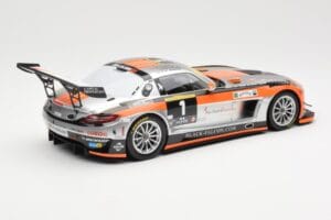 Mercedes SLS AMG GT3 #1 Team Abu Dhabi By Black Falcon K. Al Qubaisi / Edwards / M. Bleekemolen / B. Schneider Winners 24 Hou — immagine 2 di 6
