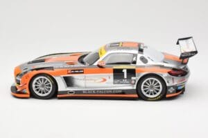 Mercedes SLS AMG GT3 #1 Team Abu Dhabi By Black Falcon K. Al Qubaisi / Edwards / M. Bleekemolen / B. Schneider Winners 24 Hou — immagine 3 di 6