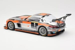Mercedes SLS AMG GT3 #1 Team Abu Dhabi By Black Falcon K. Al Qubaisi / Edwards / M. Bleekemolen / B. Schneider Winners 24 Hou — immagine 5 di 6