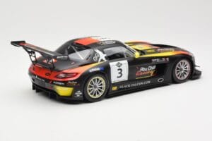 Mercedes SLS AMG GT3 #3 Team Abu Dhabi By Black Falcon K. Al Qubaisi / M. Bleekemolen / B. Schneider Winners Gulf 12 Hours Ab — immagine 2 di 6