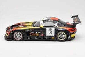 Mercedes SLS AMG GT3 #3 Team Abu Dhabi By Black Falcon K. Al Qubaisi / M. Bleekemolen / B. Schneider Winners Gulf 12 Hours Ab — immagine 3 di 6