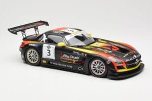 Mercedes SLS AMG GT3 #3 Team Abu Dhabi By Black Falcon K. Al Qubaisi / M. Bleekemolen / B. Schneider Winners Gulf 12 Hours Ab — immagine 4 di 6